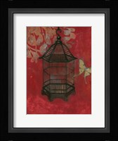 Asian Bird Cage II Framed Print