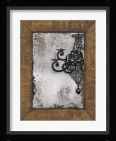 Antique Chandelier II Framed Print