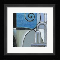 Cool Jazz I Framed Print