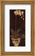 Gilded Orchid I Fine Art Print