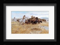 Buffalo Hunt Fine Art Print