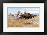 Buffalo Hunt Fine Art Print