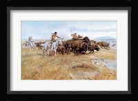 Buffalo Hunt Fine Art Print