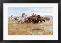 Buffalo Hunt Fine Art Print