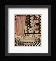 Elegant Bath II Framed Print
