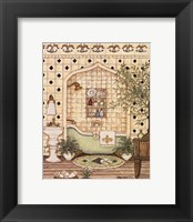 Elegant Bath III Framed Print