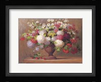 Angelina's Flowers I Framed Print