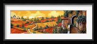 Bassa Toscana Framed Print