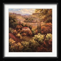 Mediterranean Valley Farm Fine Art Print