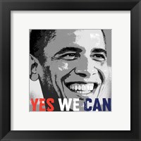 Barack Obama:  Yes We Can Fine Art Print