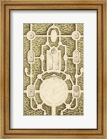 Garden Maze I Fine Art Print