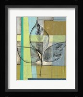 Woven Leaf II Framed Print