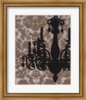 Chandelier Silhouette I Fine Art Print