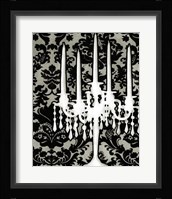 Patterned Candelabra I Fine Art Print