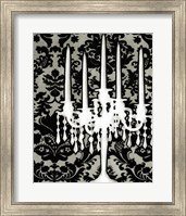 Patterned Candelabra I Fine Art Print