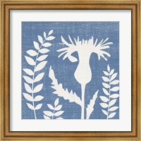 Blue Linen III Fine Art Print