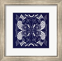 Chinese Indigo Fish II Fine Art Print