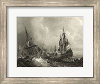 Ships at Sea II Fine Art Print