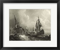 Ships at Sea II Fine Art Print