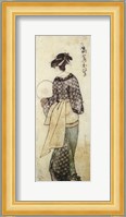 Back View of Ohisa Fine Art Print