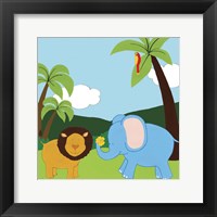 Jungle Jamboree IV Framed Print