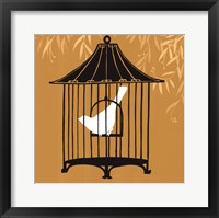 Birdcage Silhouette I Fine Art Print