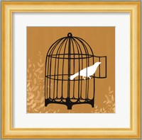 Birdcage Silhouette II Fine Art Print