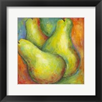 Abstract Fruits I Framed Print