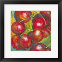 Abstract Fruits III Framed Print