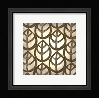 Classical Leaves III Framed Print