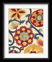 Suzani Splendor I Framed Print