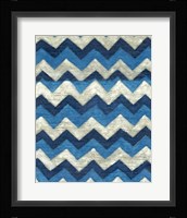 Silk Road Ikat IV Framed Print