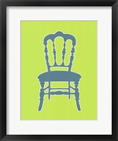 Graphic Chair III Framed Print