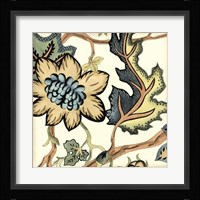 Jacobean Tile III Framed Print