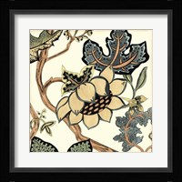 Jacobean Tile IV Framed Print