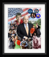 The Mavericks: John McCain & Sarah Palin Fine Art Print