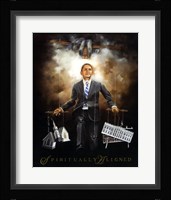 Barack Obama - Spiritually Aligned Fine Art Print