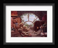 Bears In The Attic Fine Art Print