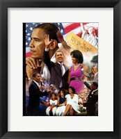 Obama Inauguration: Living the Dream Framed Print