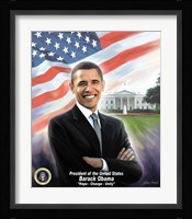 President Barack Obama Fine Art Print