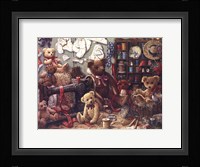 Teddy Bear Workshoppe Framed Print