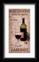 Wine Country II Framed Print