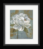 Peony Tile I Framed Print