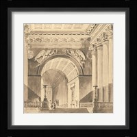 Portico Antico II Framed Print