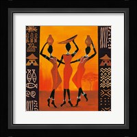Three Gatherers Fine Art Print