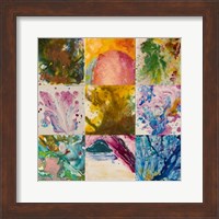 Abstract 6 Panel Fine Art Print