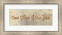 Come Gather at Our Table Fine Art Print