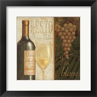 Wine List II Framed Print