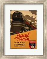 Canadian Pacific - Travel by Train Fine Art Print