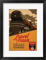 Canadian Pacific - Travel by Train Fine Art Print